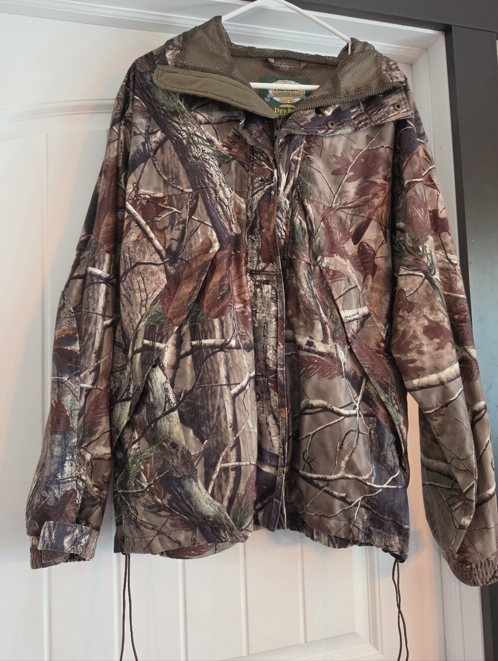 Cabela's Brown Camouflage Dry-Plus Shirt Jacket